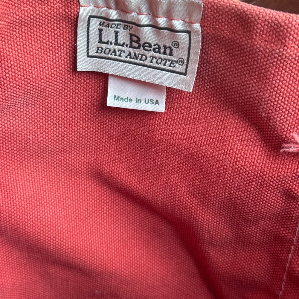 Vintage LL Bean Boat & Tote - Picture 2 of 5